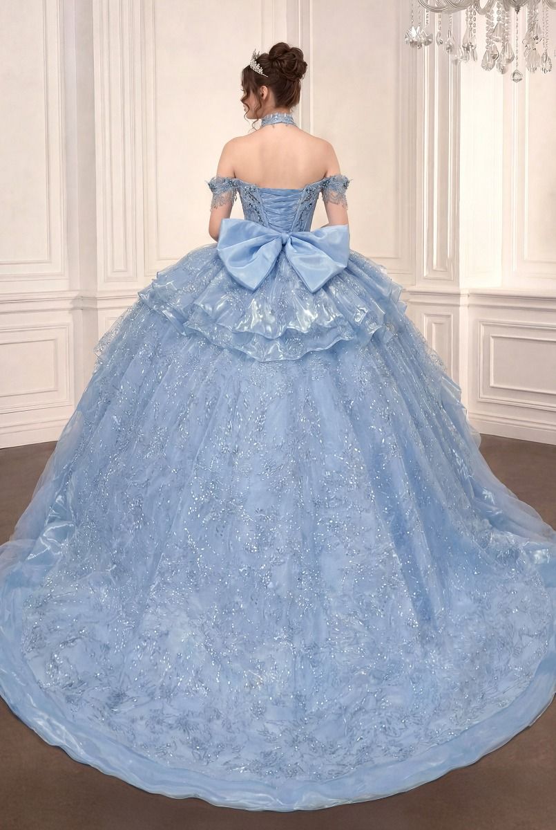Two In One Quinceañera Ball Gown & Mini Dress (15742)