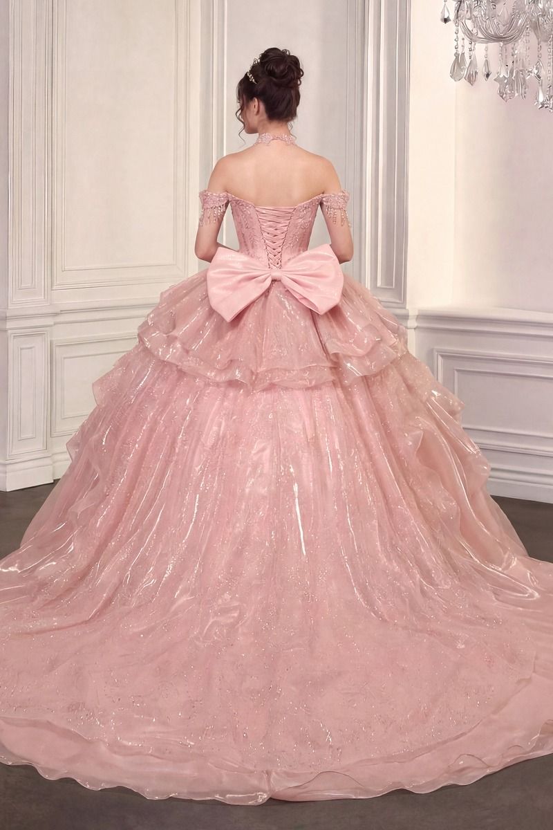 Two In One Quinceañera Ball Gown & Mini Dress (15742)