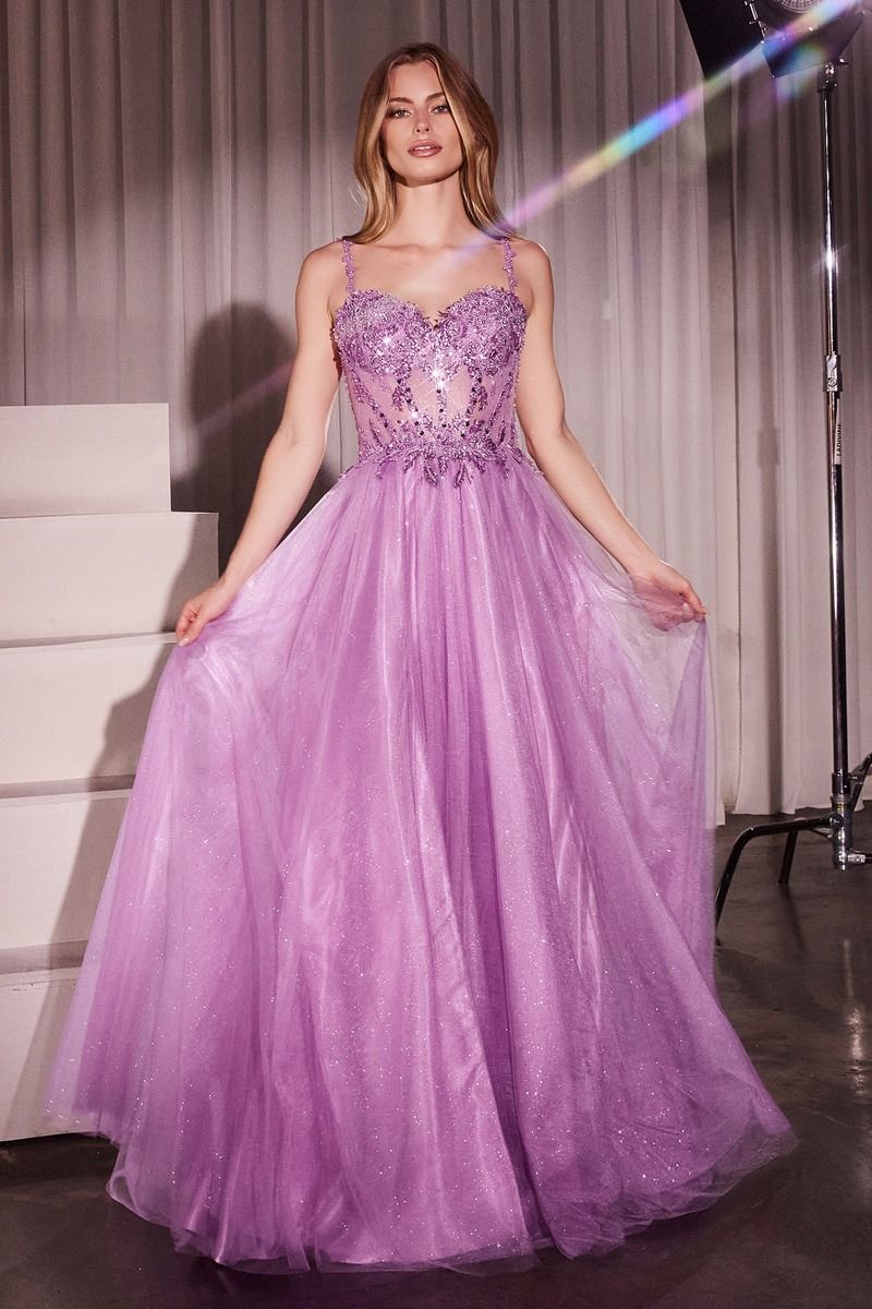Lace & Tulle A-Line Dress (CD0234)