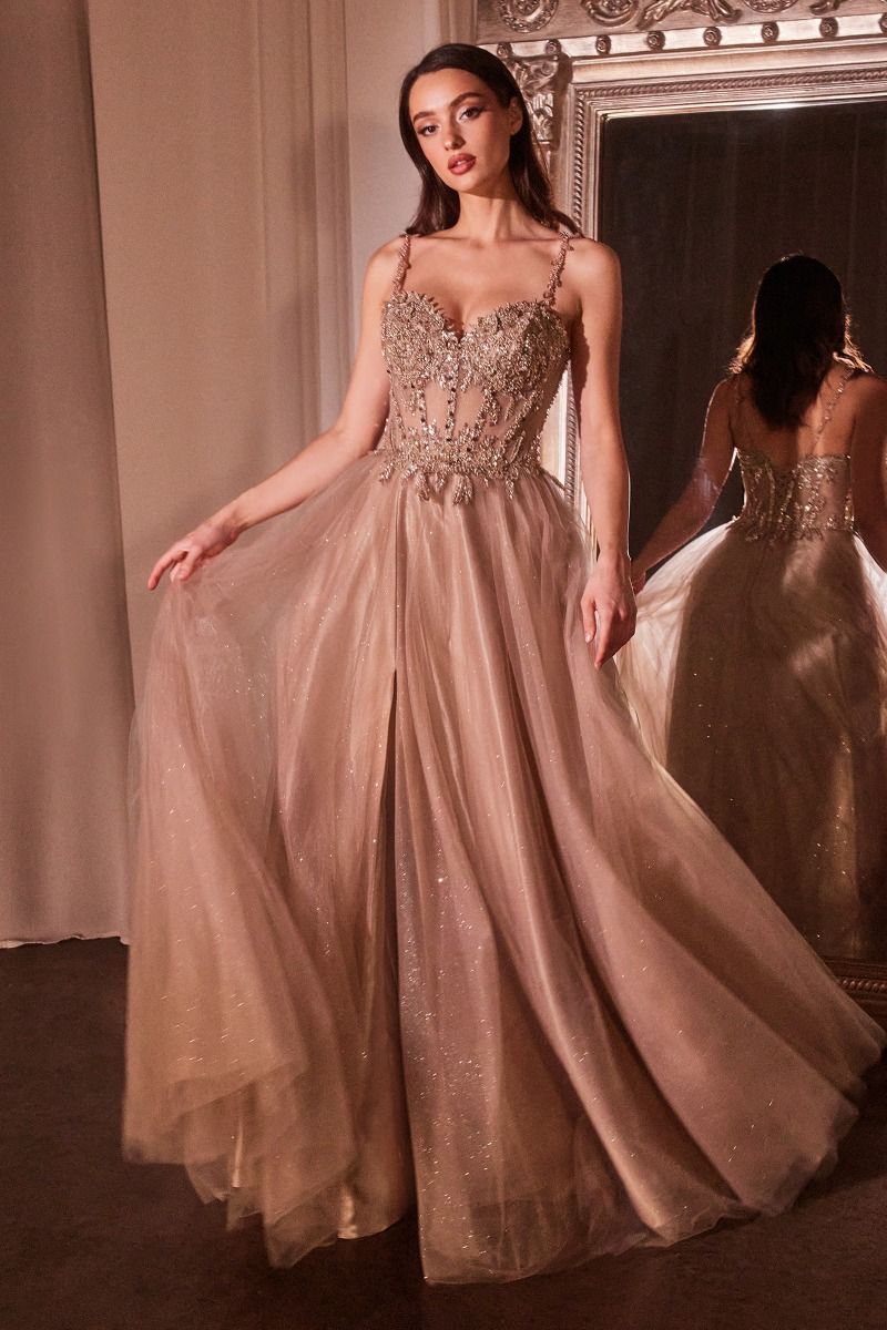 Lace & Tulle A-Line Dress (CD0234)