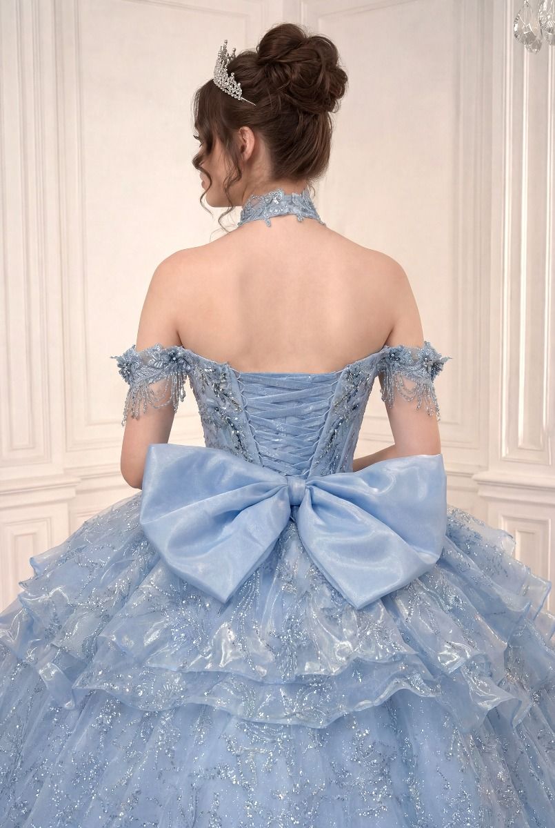 Two In One Quinceañera Ball Gown & Mini Dress (15742)