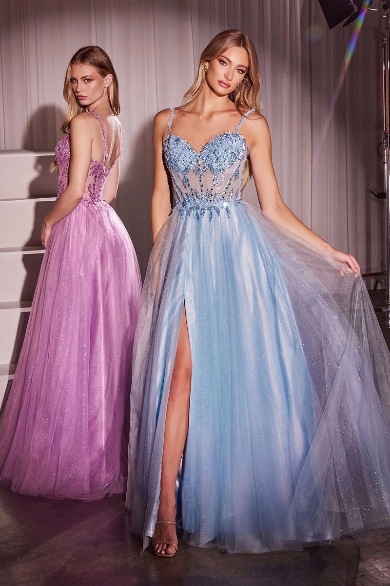 Lace & Tulle A-Line Dress (CD0234)