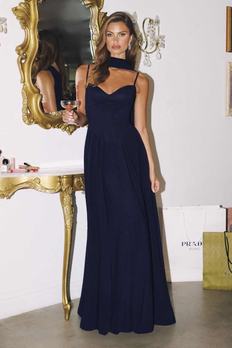 Pointed Sweetheart Chiffon A-Line Gown with Lace-Up Back (T711)